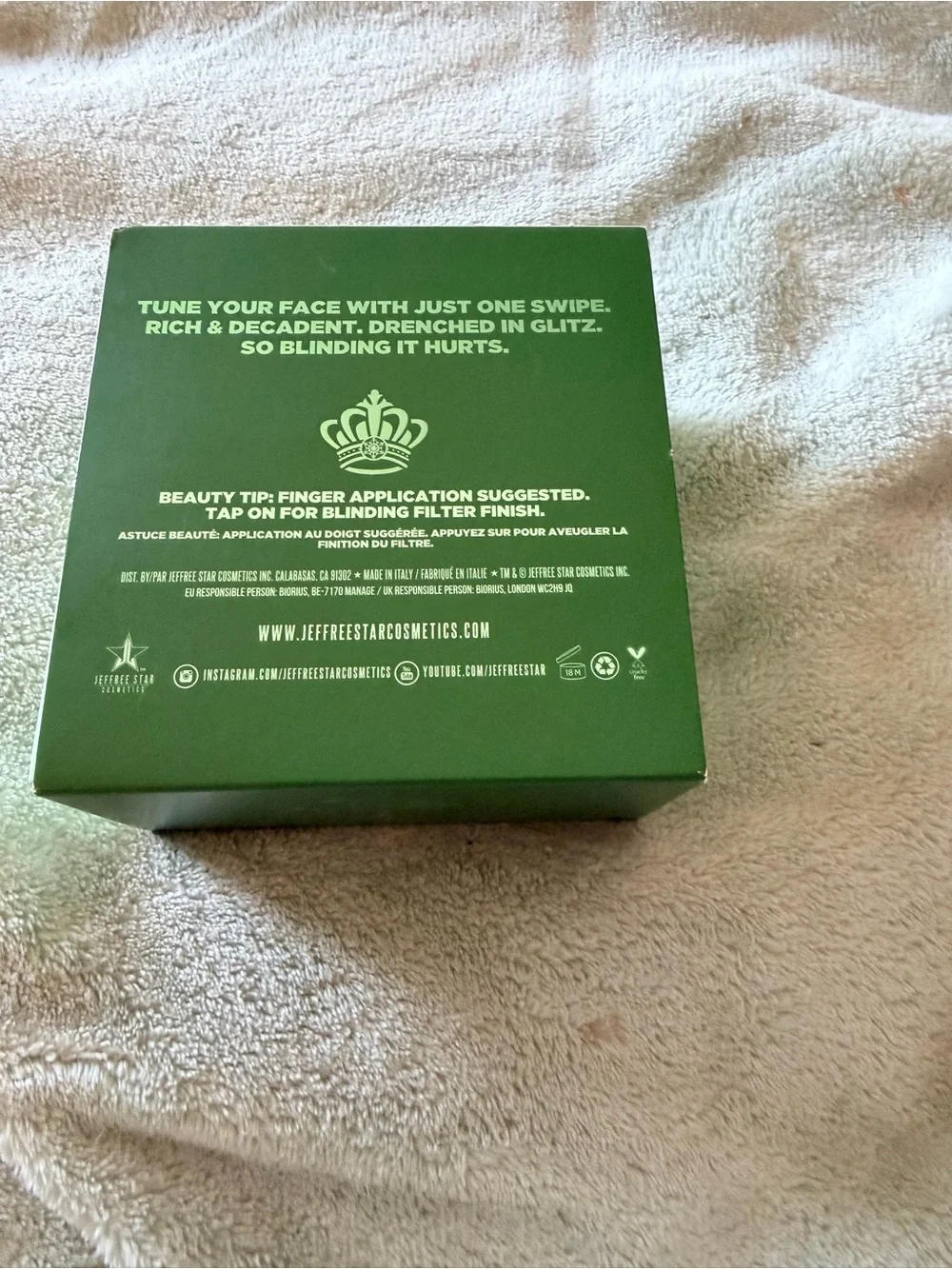 BNIB Jeffree Star Extreme Frost Highlighter - Cold Hard Cash